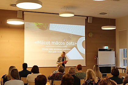 Dobeles Valsts ģimnāzijas konference "Mācot mācos pats"