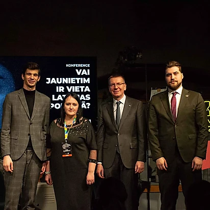 Konference "Vai jaunietim ir vieta Latvijas politikā?"